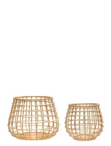 Energy Kurve Home Storage Storage Baskets Beige Hübsch