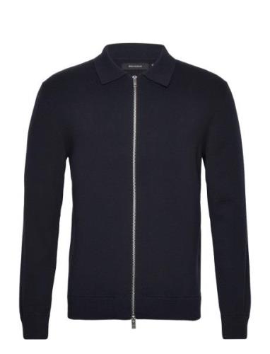 Matraff Tops Knitwear Full Zip Jumpers Navy Matinique