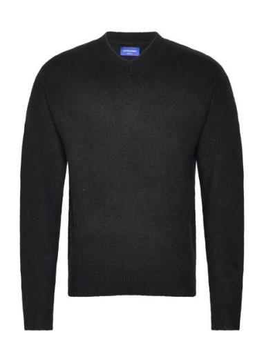 Jorollie Knit V-Neck Tops Knitwear V-necks Black Jack & J S