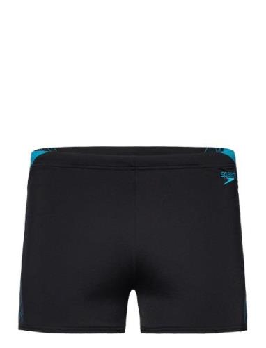 Mens Hyperboom Splice Aquashort Sport Shorts Black Speedo