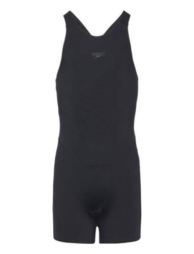 Girls Endurance+ Legsuit Sport Swimsuits Black Speedo