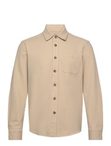 Jersey Overshirt Designers Overshirts Beige Morris