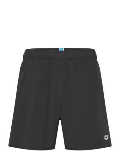 Fundamentals Boxer R Navy-Turquoise Sport Shorts Black Arena