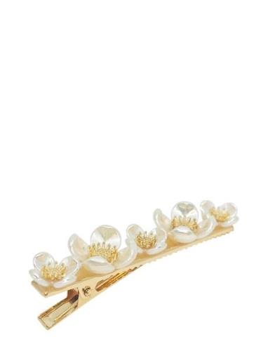 Multi Flower Glamour Accessories Hair Accessories Hair Pins White Pipo...