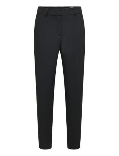 Slfrita-Ria Mw Cropped Pant Fd Noos Bottoms Trousers Chinos Black Sele...