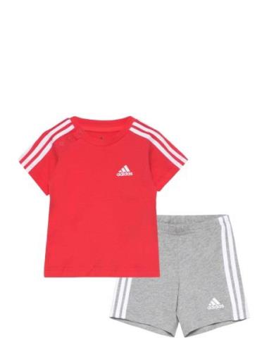 I 3S Sport Set Sport Sets With Short-sleeved T-shirt Red Adidas Perfor...