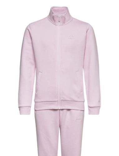 J Allszn Gfx Ts Sport Sweatsuits Pink Adidas Performance