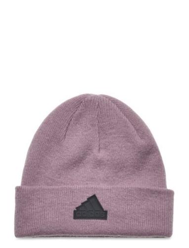 Tec Bea Cuf C.r Sport Headwear Beanies Pink Adidas Performance