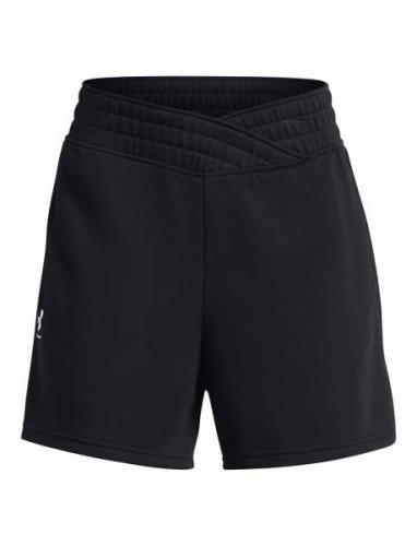 Ua Rival Terry Short Sport Shorts Sweat Shorts Black Under Armour