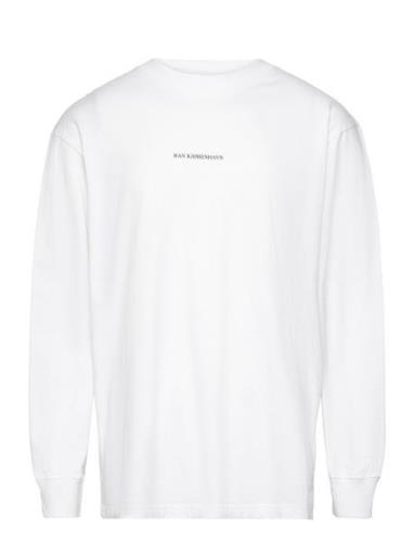 Supper Boxy Tee L/S Designers T-Langærmet Skjorte White HAN Kjøbenhavn