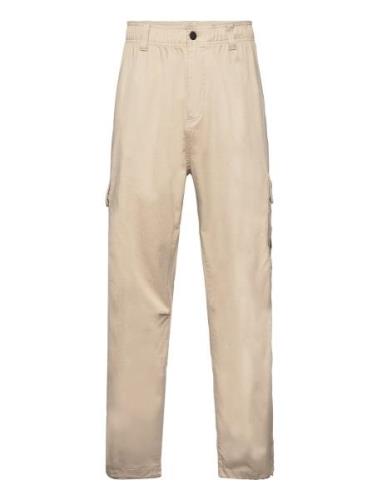 Essential Regular Cargo Pant Bottoms Trousers Cargo Pants Beige Calvin...