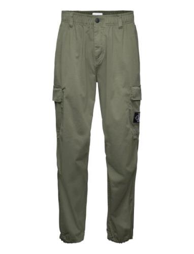 Essential Regular Cargo Pant Bottoms Trousers Cargo Pants Khaki Green ...