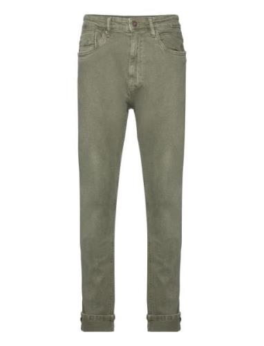 Incali Bottoms Jeans Tapered Khaki Green INDICODE