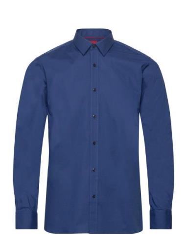 Elisha02 Designers Shirts Business Navy HUGO