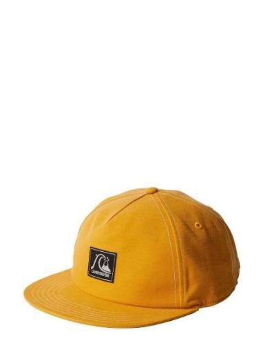 Heritage Cap Sport Headwear Caps Yellow Quiksilver