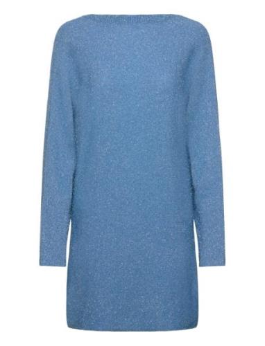 Anahita, 1947 Metallic Fluffy Knit Designers Knitwear Jumpers Blue STI...