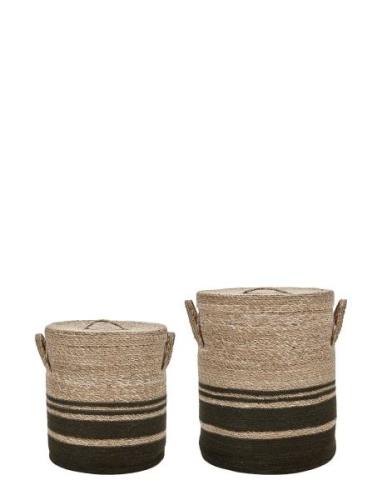 Rug, Moro, Beige Home Storage Storage Baskets Beige House Doctor