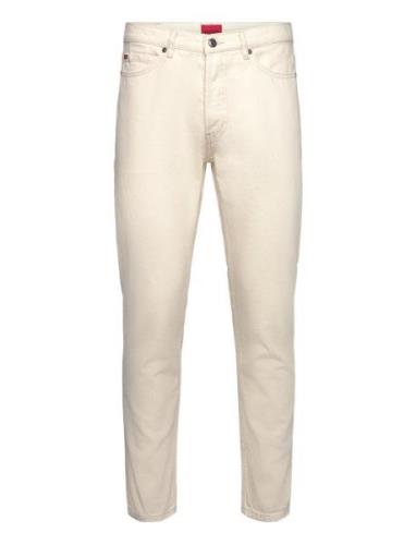 Hugo 634 Bottoms Jeans Tapered Cream HUGO