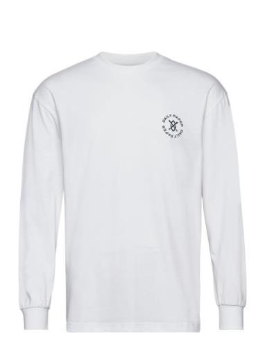 Circle Ls T-Shirt Designers T-Langærmet Skjorte White Daily Paper