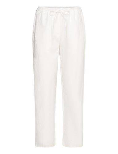 Woven Pants Bottoms Trousers Linen Trousers White Marc O'Polo