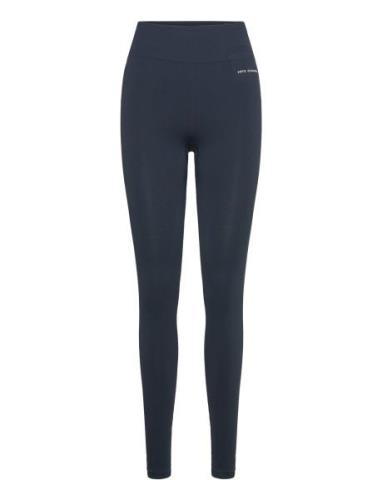 Leggings Bottoms Running-training Tights Blue Sofie Schnoor