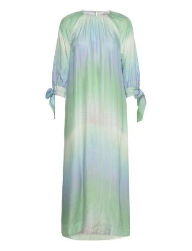 Rodebjer Wava Sunset Designers Maxi Dress Blue RODEBJER