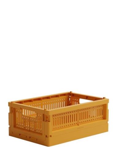 Made Crate Mini Home Storage Storage Baskets Yellow Made Crate