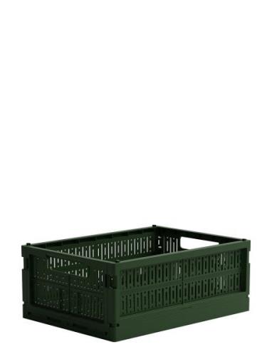 Made Crate Midi Home Storage Storage Baskets Green Made Crate