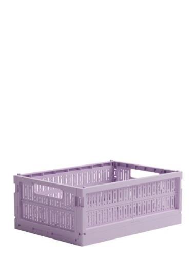 Made Crate Midi Home Storage Storage Baskets Purple Made Crate