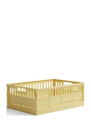 Made Crate Maxi Home Storage Storage Baskets Yellow Made Crate