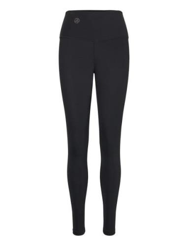 Peace Tights Bottoms Running-training Tights Black A Part Of The Art