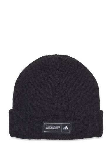 Ess Beanie Cuff Sport Headwear Beanies Black Adidas Performance