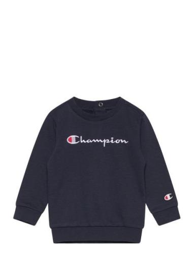 Crewneck Suit Sport Sweatsuits Navy Champion