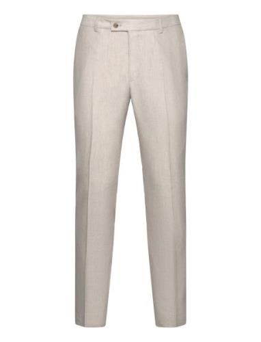 Bobby Linen Suit Trs Designers Trousers Formal Beige Morris