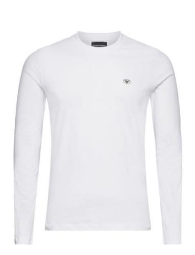 T-Shirt Designers T-Langærmet Skjorte White Emporio Armani