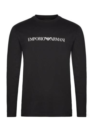 T-Shirt Designers T-Langærmet Skjorte Black Emporio Armani