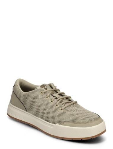 Maple Grove Low Lace Up Sneaker Light Brown Knit Designers Sneakers Lo...