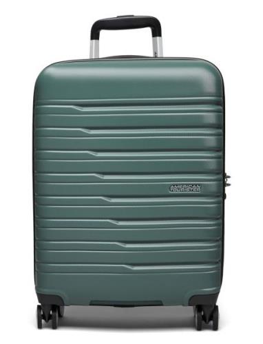 Flashline Spinner 55/20 Tsa Bags Suitcases Green American Tourister