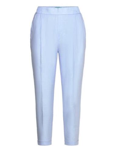 Trousers Bottoms Trousers Linen Trousers Blue United Colors Of Benetto...