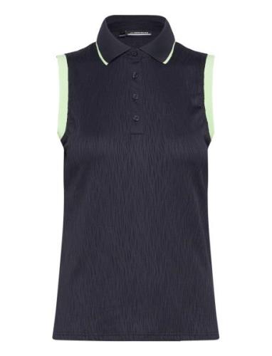 Lila Sleeveless Top Tops T-shirts & Tops Polos Navy J. Lindeberg