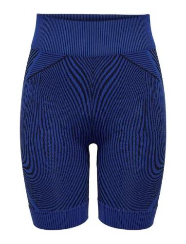 Onpzap Hw Seam Train Shorts Bottoms Shorts Cycling Shorts Blue Only Pl...