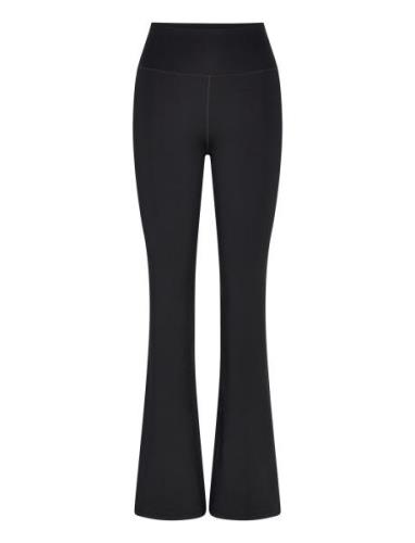 Compressive Flare Legging Bottoms Running-training Tights Black Girlfr...