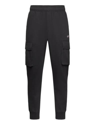 Rib Cuff Cargo Pant Bottoms Trousers Cargo Pants Black Champion