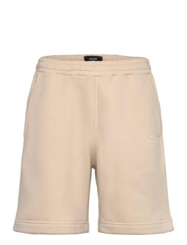 Standard Logo Shorts Bottoms Shorts Sweat Shorts Beige Mads Nørgaard