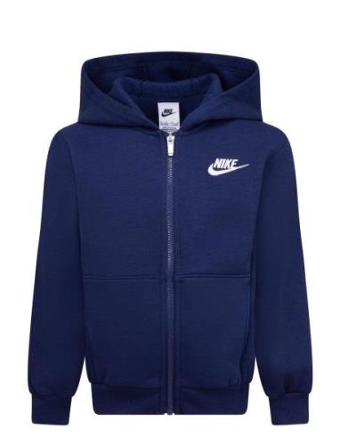 Nike Sportswear Club Full-Zip Hoodie Tops Sweatshirts & Hoodies Hoodie...