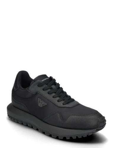 Sneaker Low-top Sneakers Black Emporio Armani