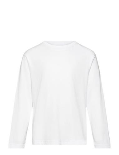 Nkmvobbo Ls Nreg Top Noos Tops T-shirts Long-sleeved T-Skjorte White N...