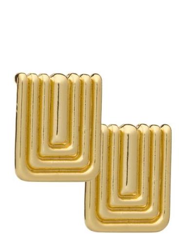 Ilse Earrings Ørestickere Smykker Gold Twist & Tango