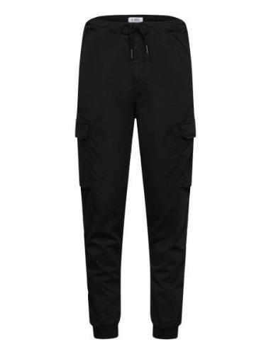 Tapered Fit Drawstri Bottoms Trousers Cargo Pants Black Original Pengu...