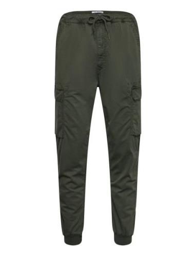 Tapered Fit Drawstri Bottoms Trousers Cargo Pants Khaki Green Original...